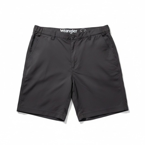 Wrangler Other - Wrangler ATG Mens All Terrain Gear Cargo Shorts Navy Blue Size 38 Elastic Waist